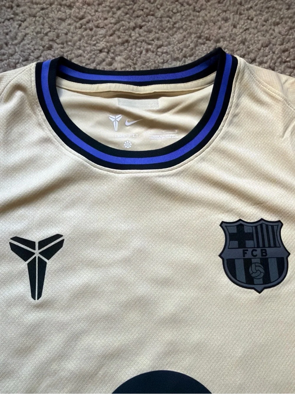 FC Barcelona Kobe Bryant Away Jersey